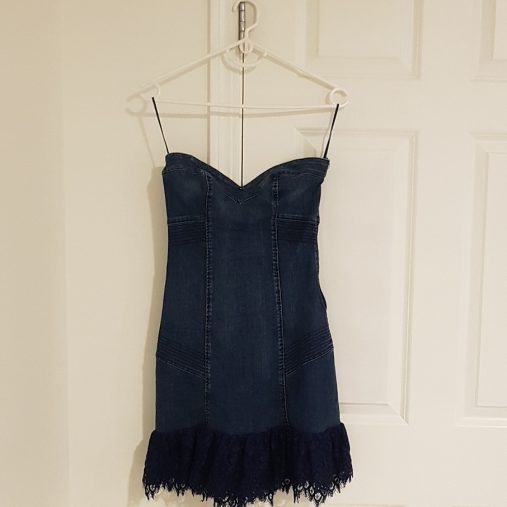 GUESS denim mini dress